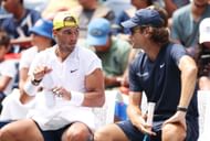 The Spaniards pictured at the 2022 US Open
